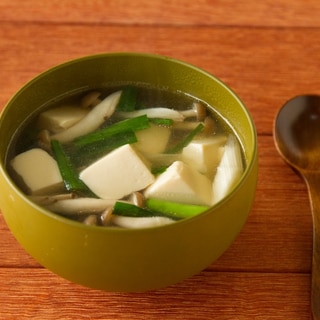 生姜と豆腐スープ Ginger&Tofu Soup